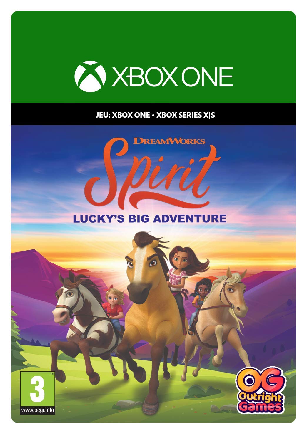 DreamWorks Spirit Lucky's Big Adventure - Xbox Download Code | Fun Family Adventure Game for Kids & Teens