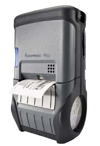 Intermec PB22 Direct Thermal Portable Printer - Compact & Lightweight for On-the-Go Barcode Label Printing | Ideal for Retail, Warehouse & Logistics Use