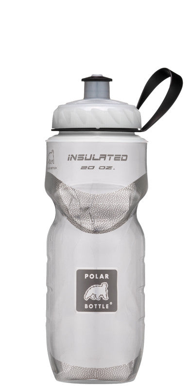 Polar Bottle Solid 20oz (591mL) Insulated Water Bottle - Leak Proof, BPA Free, Durable for Cycling, Hiking & Outdoor Activities