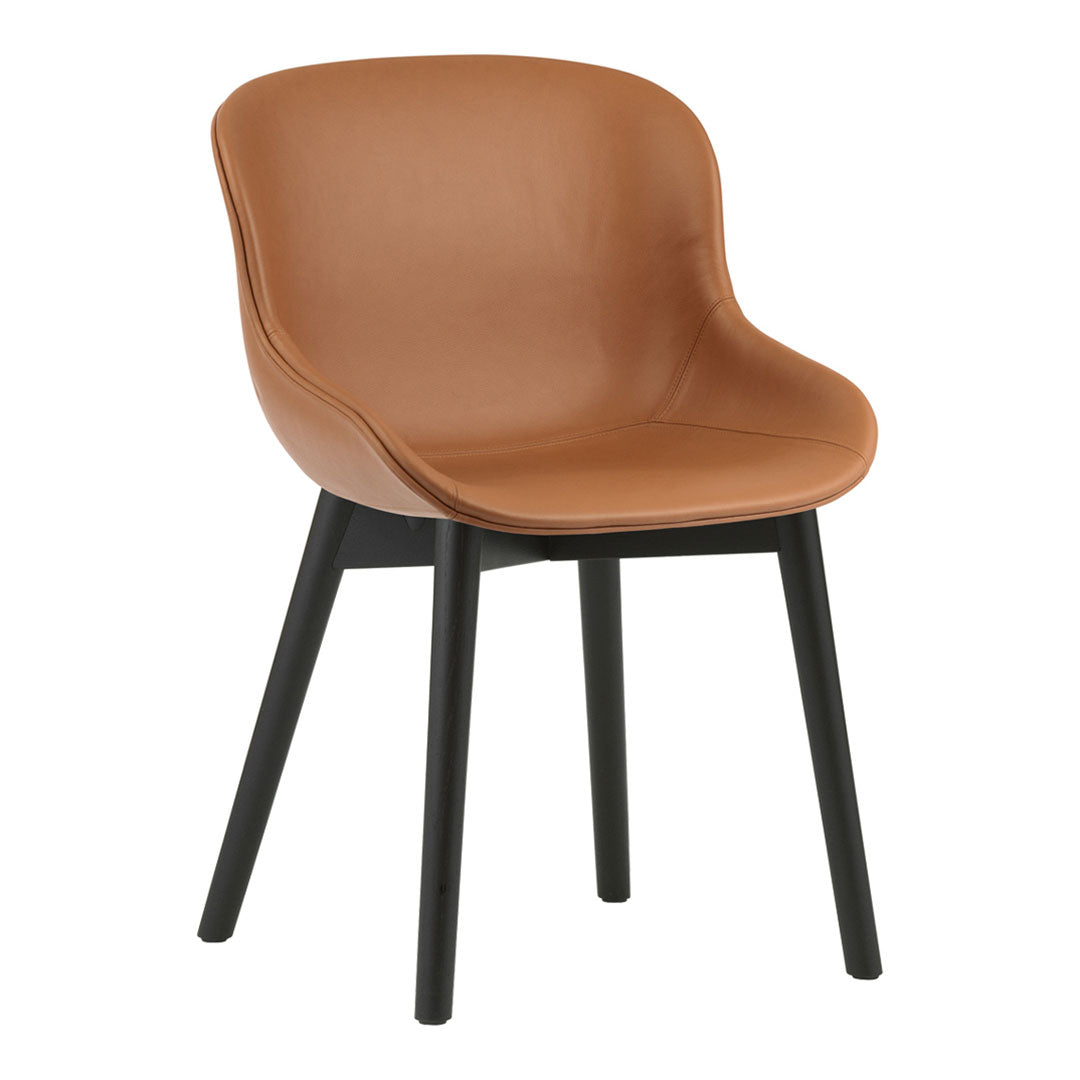 Stylish Hyg Side Chair with Wood Base & Full Upholstery - Perfect for Dining Room, Kitchen, or Home Office Seating