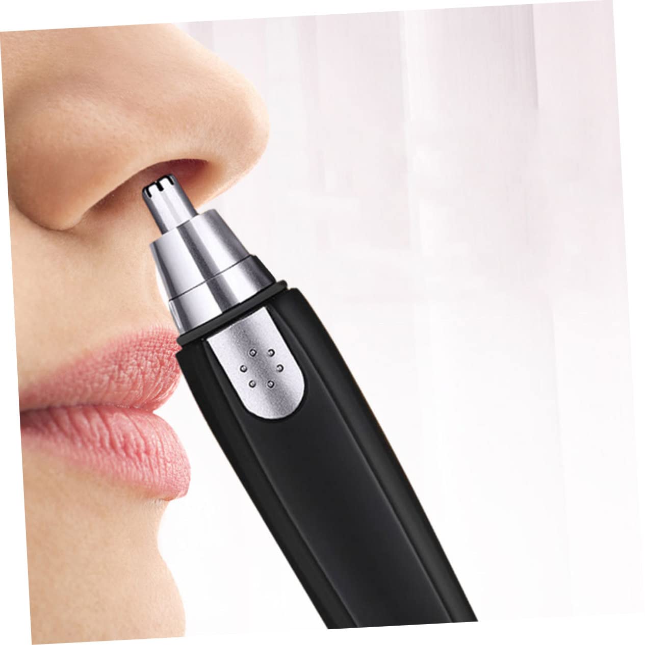 Men's Electric Nose Hair Trimmer - 3-in-1 Eyebrow, Beard & Ear Hair Groomer - Low Noise & Energy Efficient - Perfect for Travel, Home & Office Grooming
