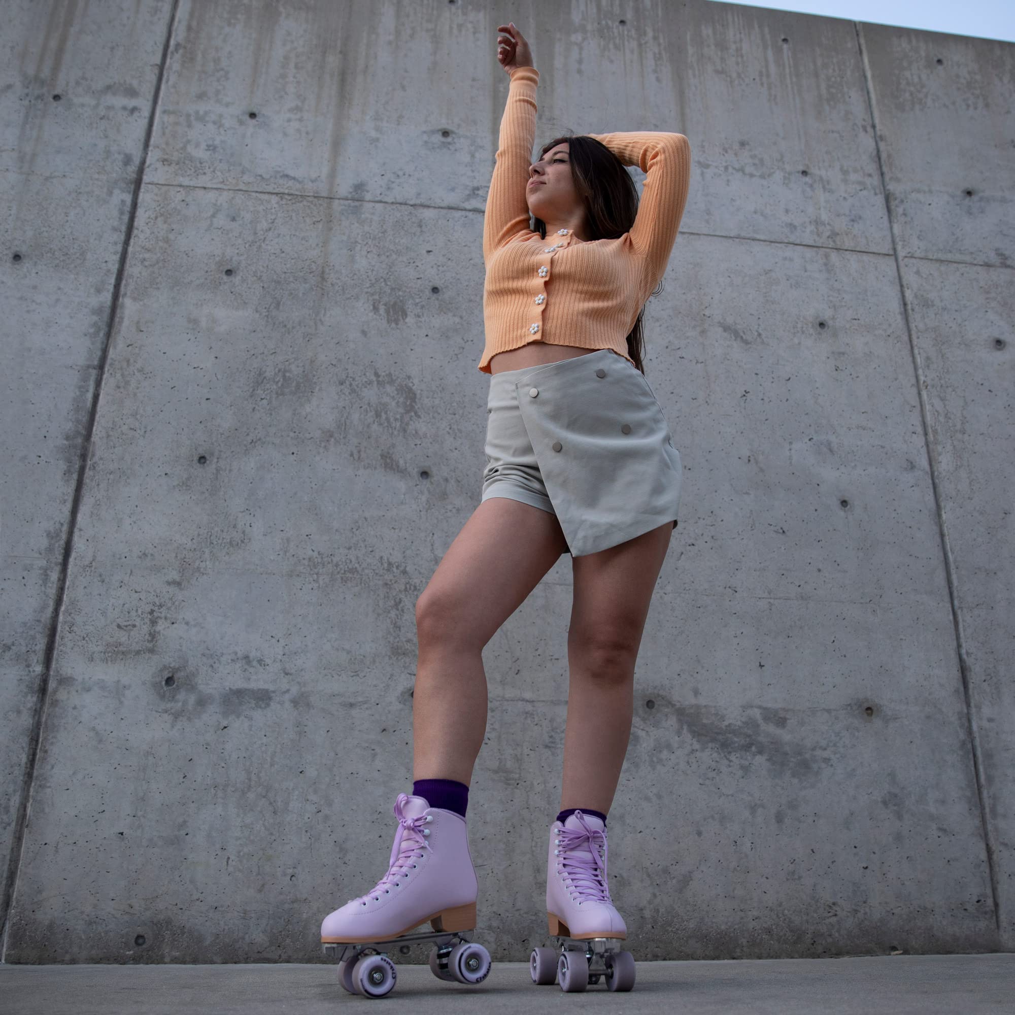 C7 Skates for Girls & Adults - Cute Roller Skates for Outdoor Fun