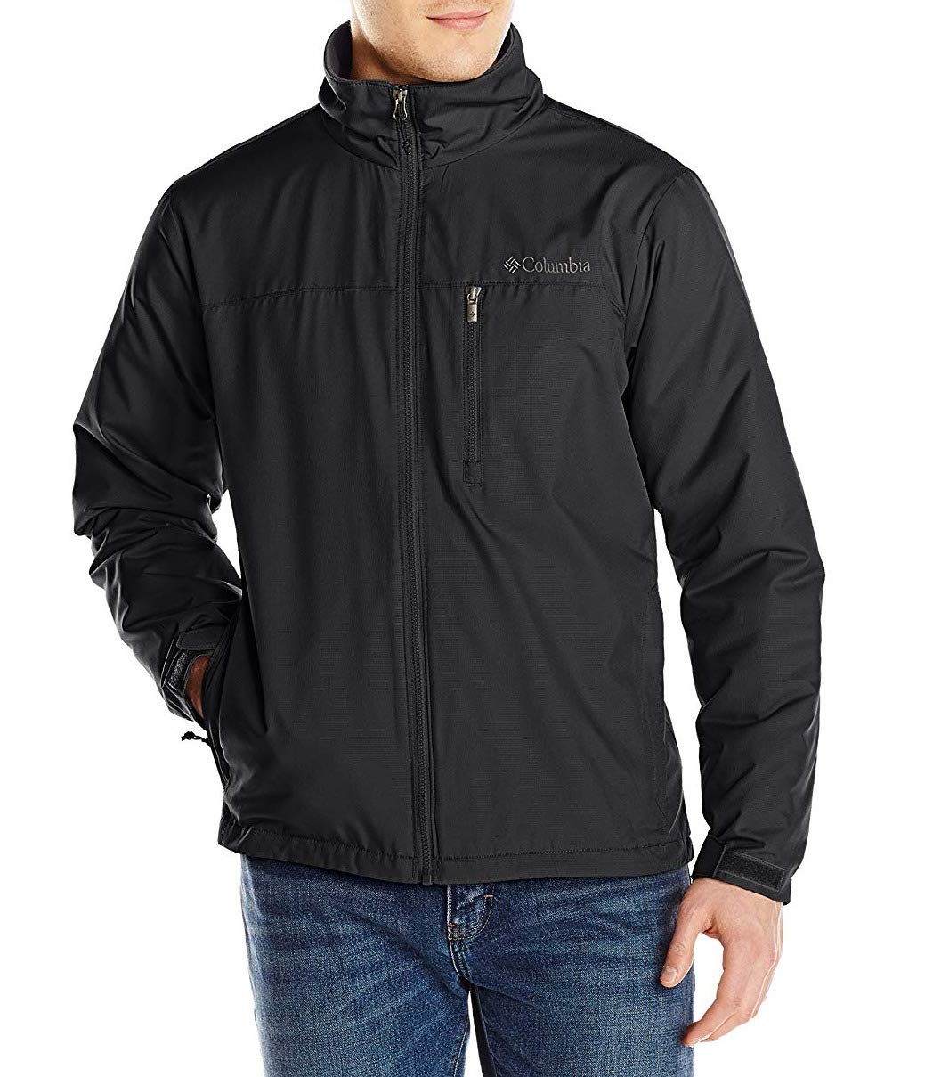 Columbia Men's Utilizer Waterproof Insulated Jacket - Lightweight Winter Coat for Hiking, Camping & Outdoor Activities