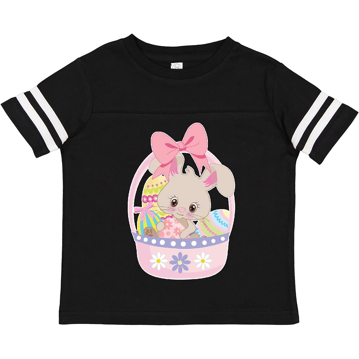 Easter Bunny Toddler T-Shirt - Cute Easter Basket Design for Kids
