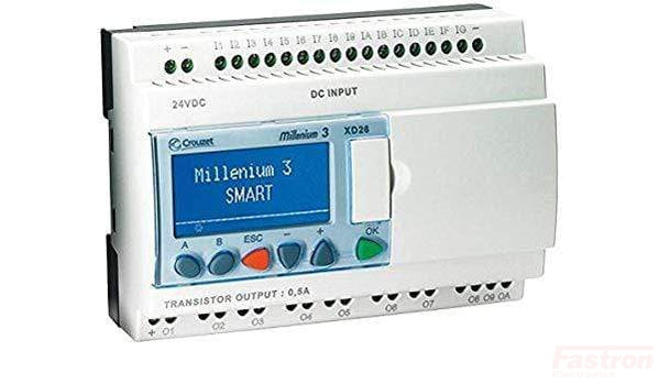 Millennium 3 Smart PLC XD26 - 16 Digital Inputs, 10 Relay Outputs, 6 Analog Inputs, 4 PWM Outputs, 24V AC, Wide Temp Range 20-70°C - Ideal for Industrial Automation, HVAC Control, and Manufacturing Equipment