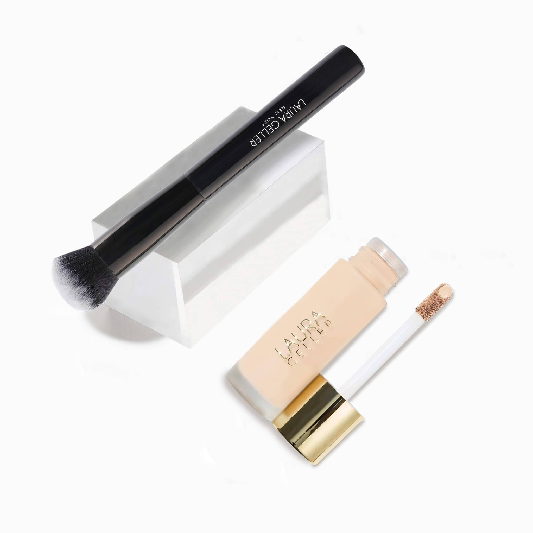 Double Take Liquid Foundation Kit (2PC) - Flawless Full Coverage Makeup for All-Day Wear - Perfect for Everyday Use & Special Occasions