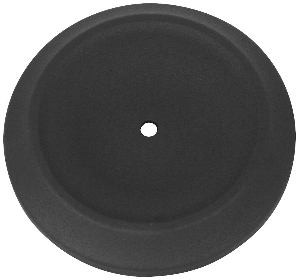 S&S Cycle Billet Dished Bobber Air Cleaner Cover - Universal Fit for Harley Davidson Motorcycles - Perfect for Custom Bike Builds & Vintage Style Upgrades