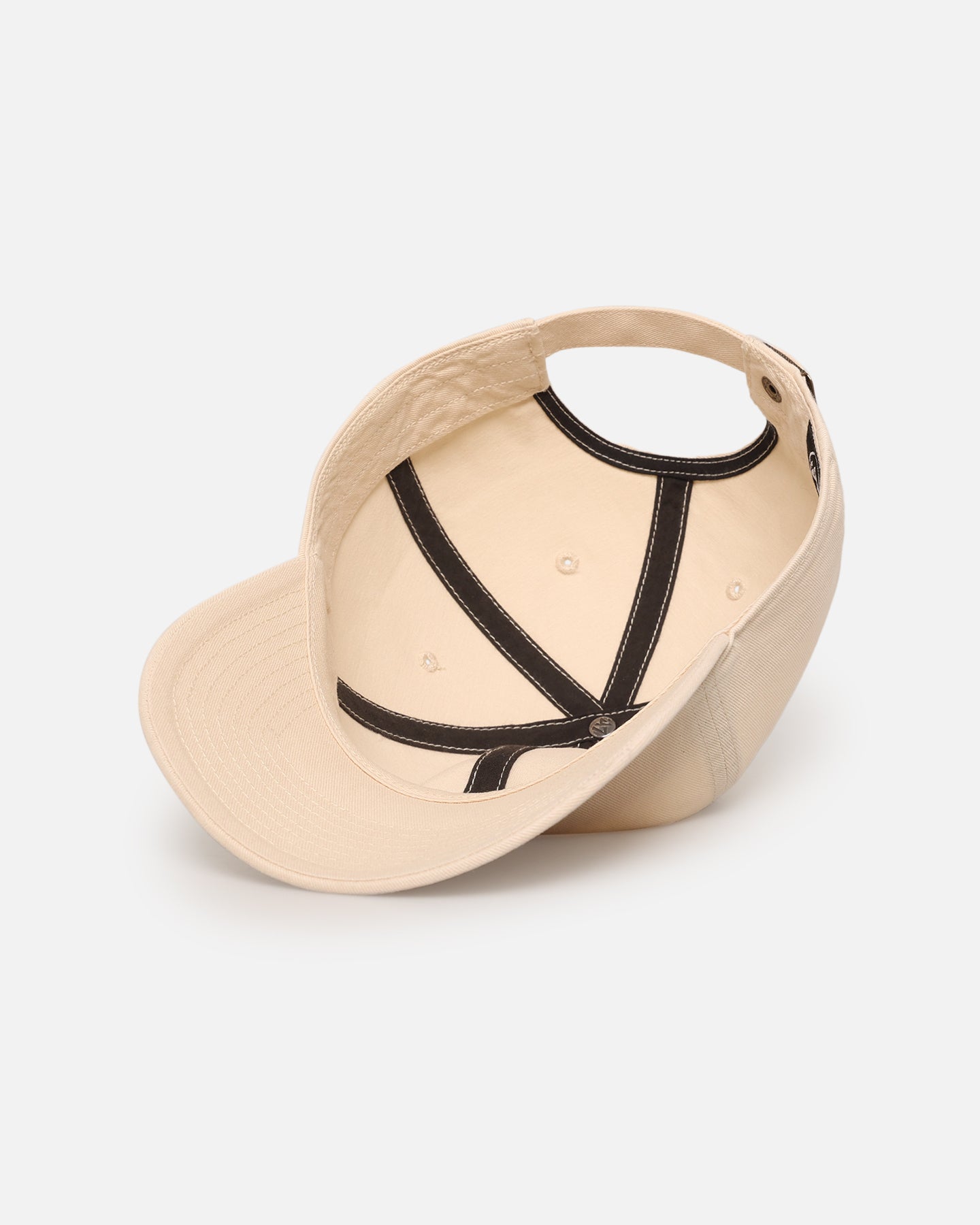 47 Brand Chocolate Labrador 'Dog Collection' 47 Clean Up Strapback Natural Hat - Adjustable Snapback Cap for Dog Lovers, Casual Wear & Outdoor Activities