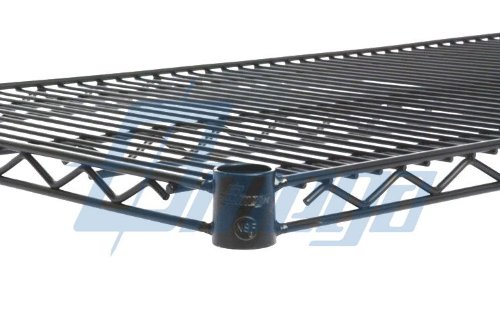 3-Tier Black Wire Shelving Unit 18