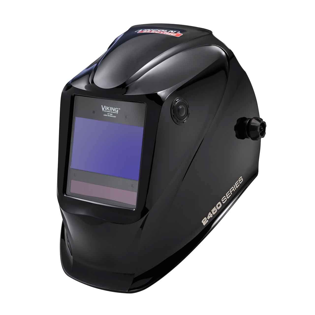 Lincoln Electric Viking 2450 Welding Helmet - Auto Darkening Welder Mask with Premium Lens Technology for Arc, MIG, TIG Welding - Perfect for DIY Projects, Metal Fabrication & Professional Welding Work