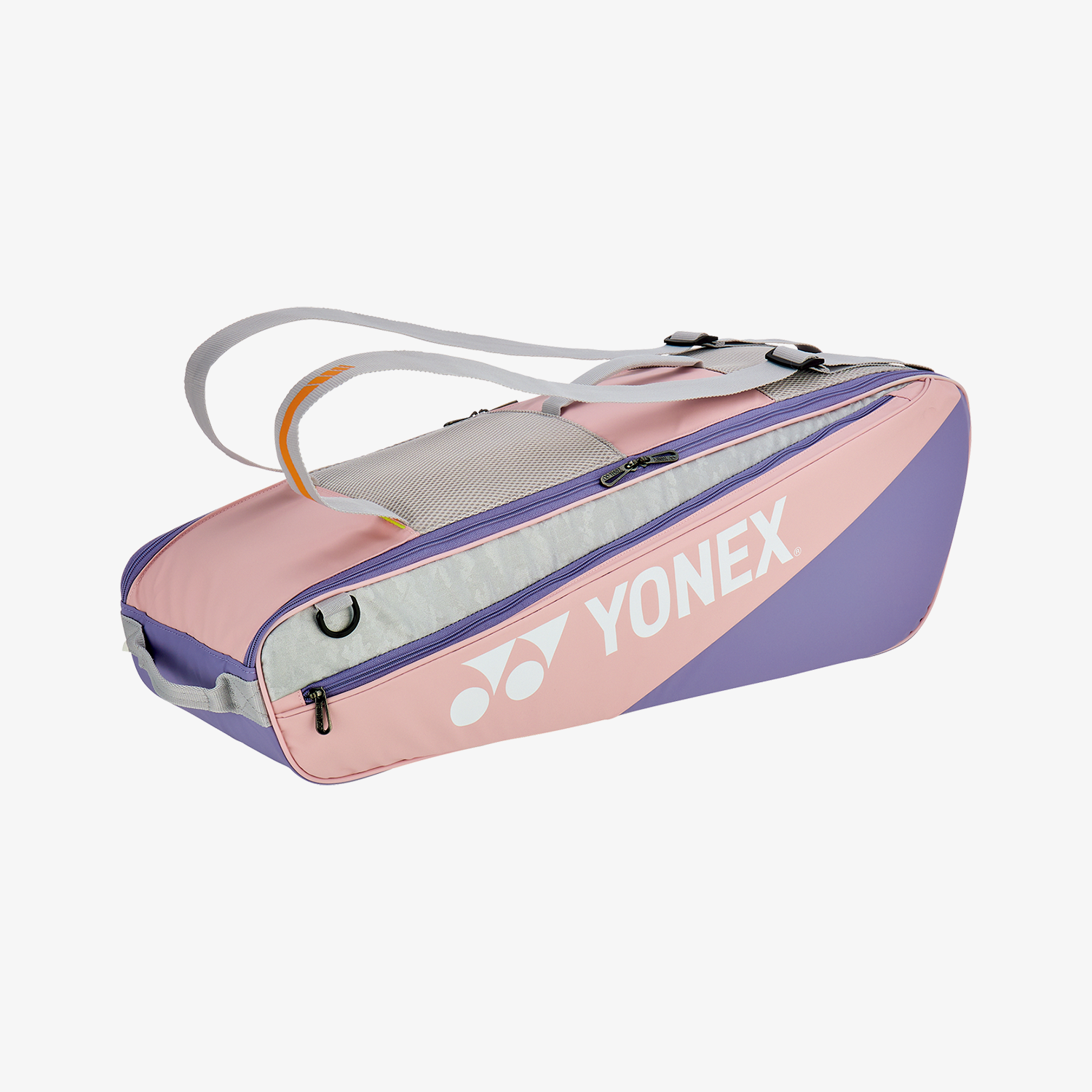 Yonex BAG52526PK Club Tennis Racket Bag 6-Piece Set (Pink) - Perfect for Tennis Players & Club Members | Durable Storage for Rackets & Gear