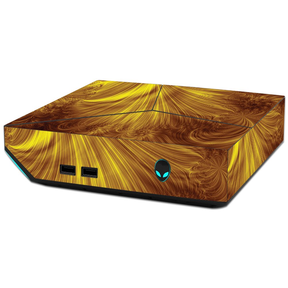 MightySkins Vinyl Decal Wrap Cover for Alienware Steam Machine - Golden Locks | Protective & Durable Skin | Easy to Apply & Remove | Made in USA | Perfect for Gaming Setup & Personalization