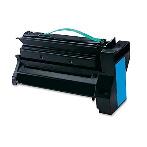 Lexmark C780DN/C780DTN/C782DN/C782DTN/C782N/X780/X782E-MFP Compatible Cyan Toner Cartridge - High Yield 15,000 Pages (C780A2CGJ) | Replacement for Office & Home Printing, Documents, Reports & Presentations