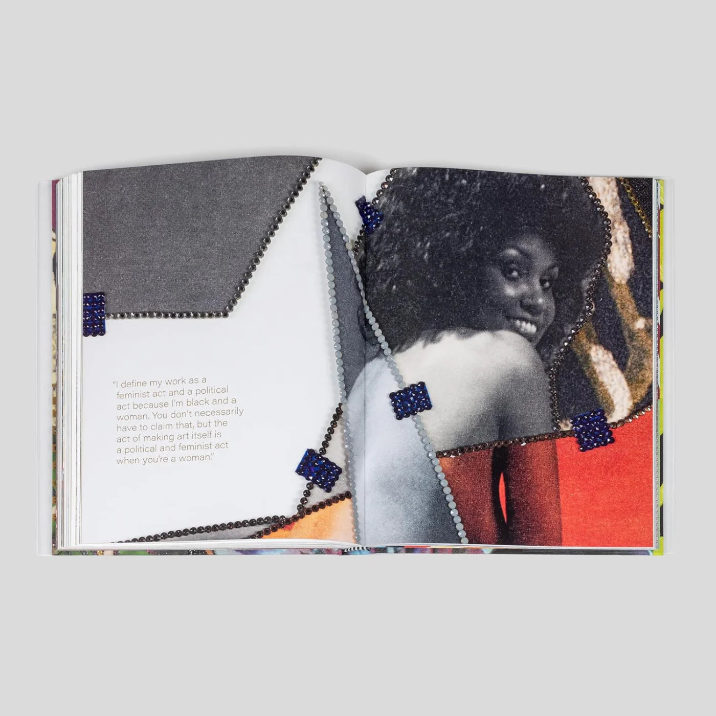 Mickalene Thomas All About Love Art Book - Contemporary African American Art Collection for Home Decor & Gift Ideas
