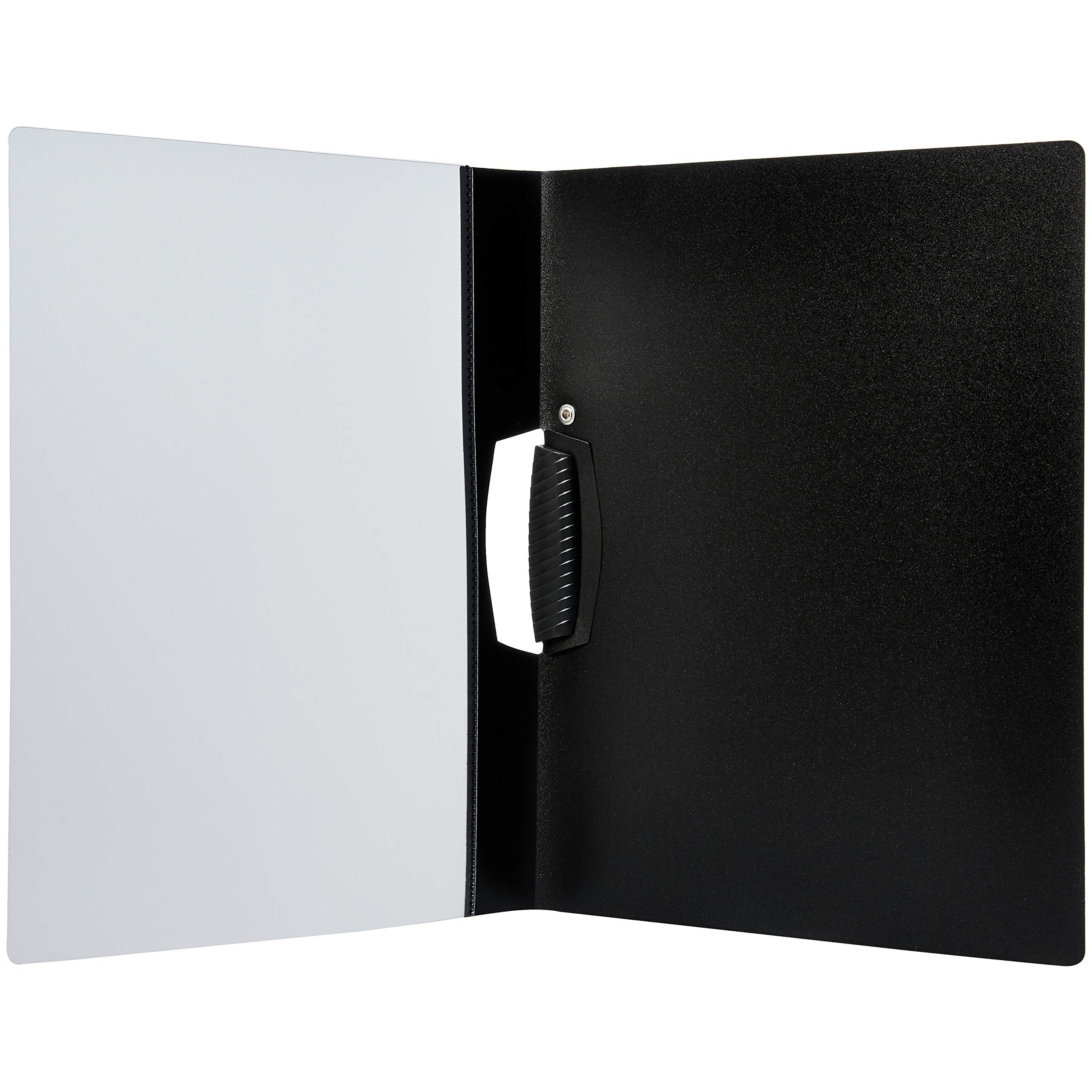 Amazon Basics Plastic Clip Report Covers - 100 Pack, Letter Size (8.5