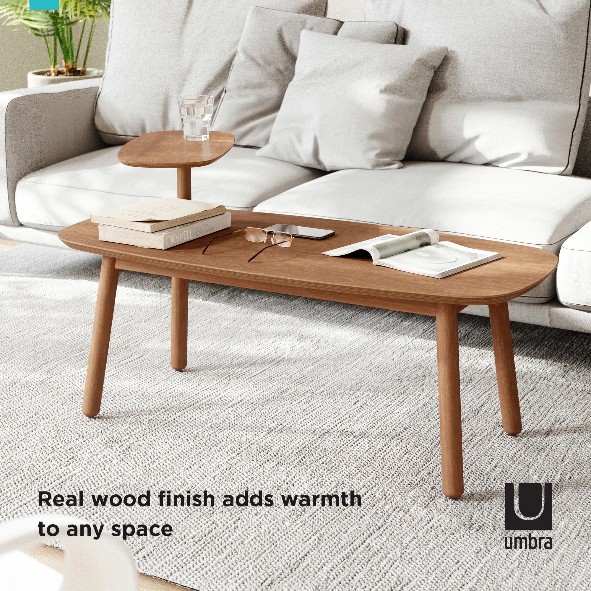 Modern Swivo Coffee Table - Stylish & Functional Centerpiece for Living Room, Lounge & Office - Perfect for Coffee, Books & Decor