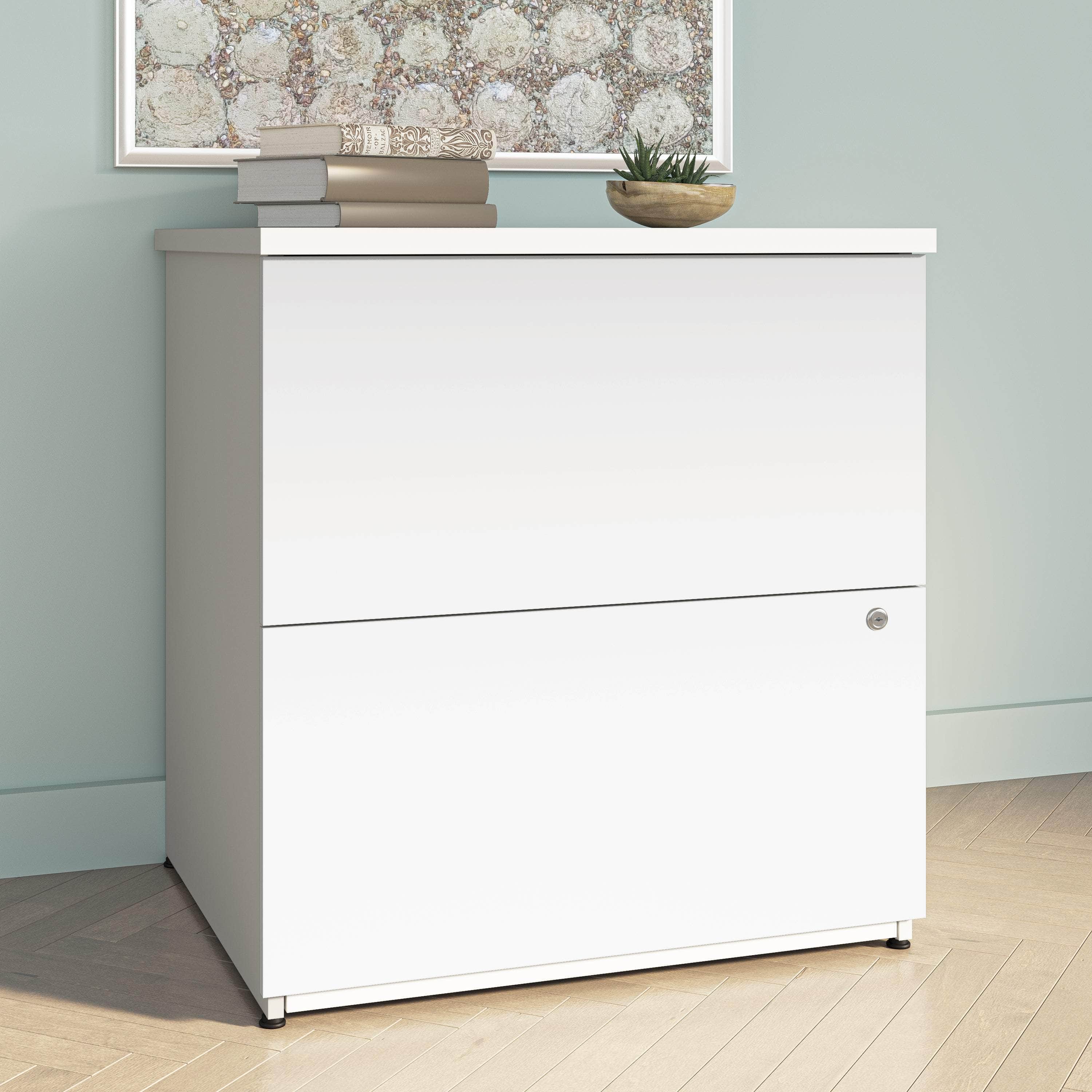 28W Standard 2-Drawer Lateral File Cabinet - 5 Color Options for Office & Home Organization | Durable Metal Filing Cabinet for Documents & Folders
