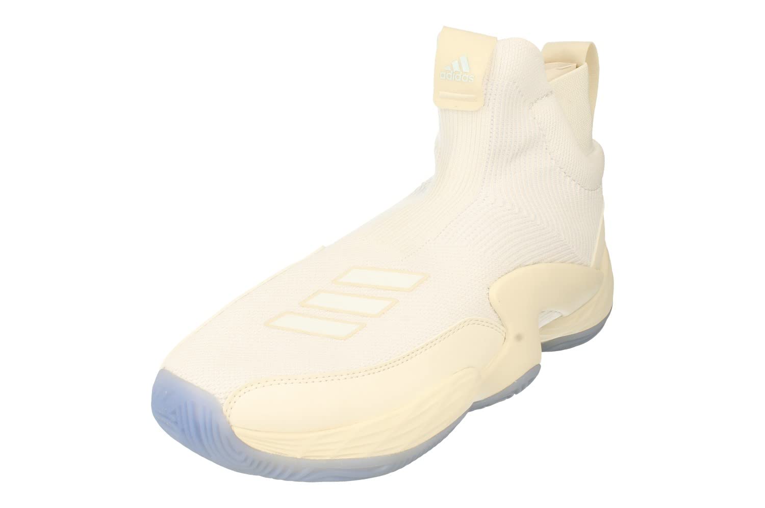 Adidas N3XT L3V3L 2020 Men's Basketball Shoes - White/Sky (UK 11.5 US 12 EU 46 2/3) | High-Performance Basketball Sneakers for Indoor & Outdoor Courts | Style FW8577