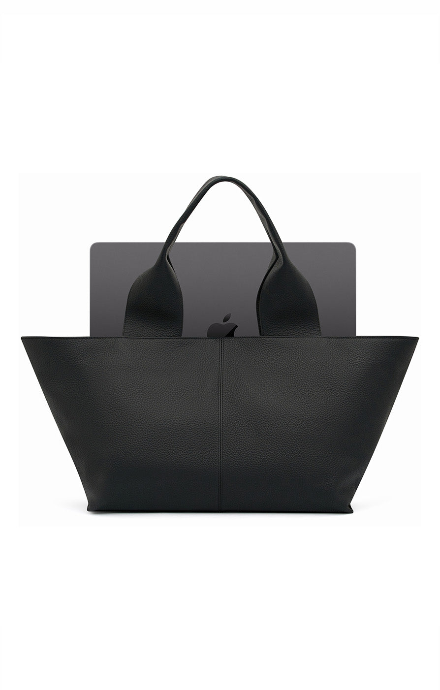 The Parker Black Bag - Stylish & Durable Leather Tote for Women - Perfect for Work, Travel & Everyday Use