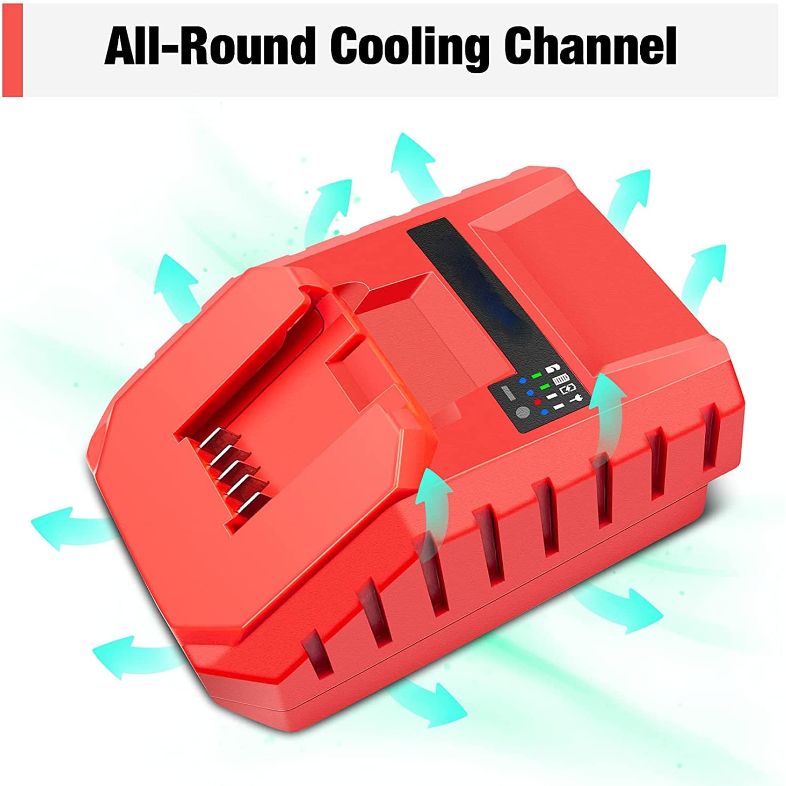 Hilti 12V C4/12-50 Battery Charger Replacement - 100-240V Fast Charging Tool for Cordless Drills & Power Tools | US Standard Compliant | Perfect for Construction Sites & DIY Projects