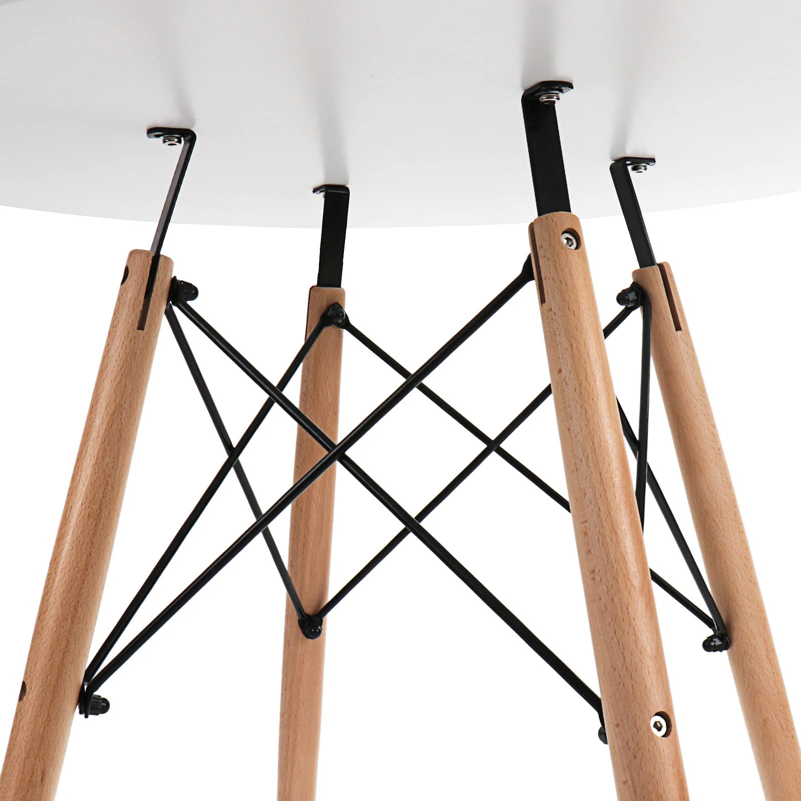 Modern Round White Dining Table 32