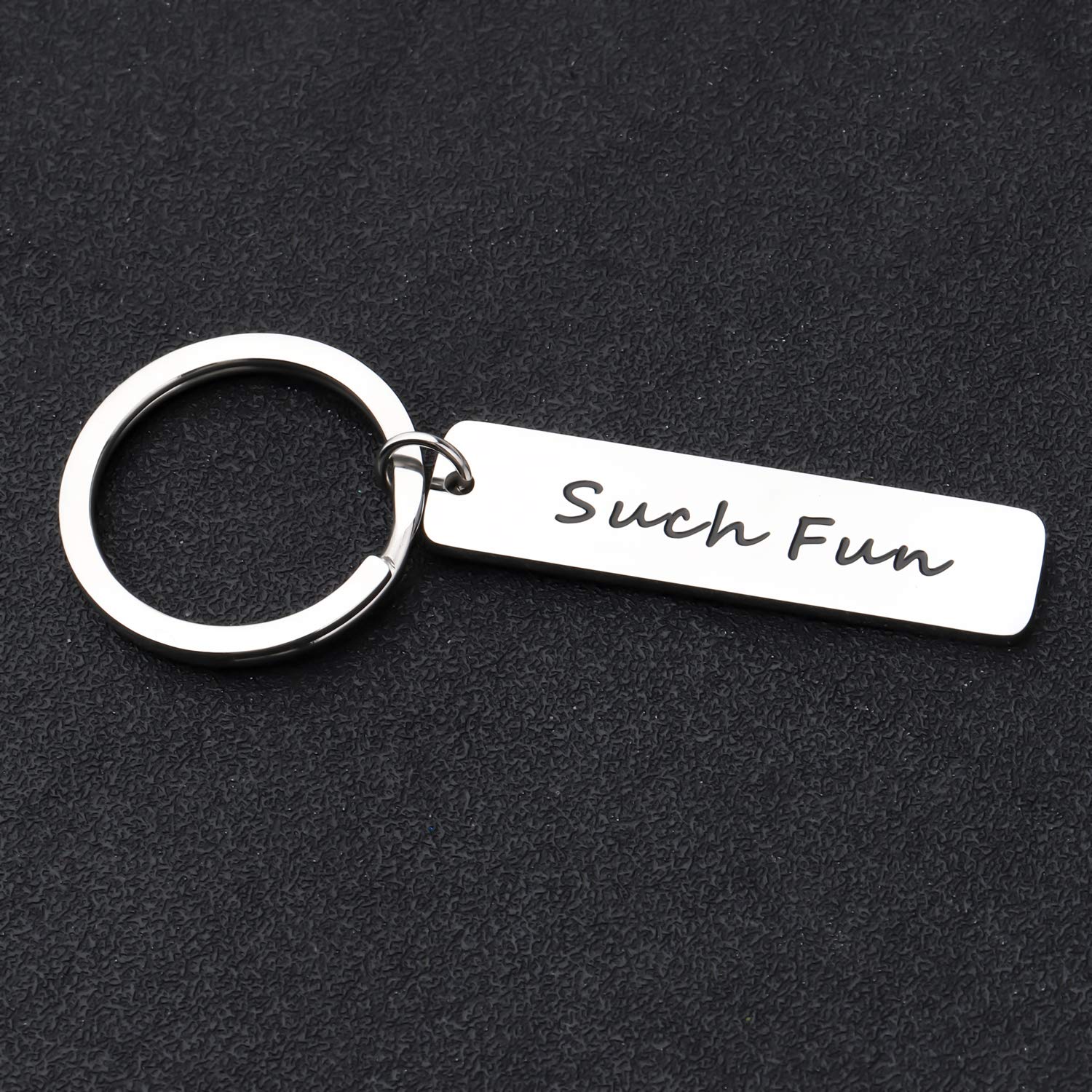 HOLLP Miranda Inspired Jewelry - Miranda Keychain Gift Set for Fans | Funny Comedy Accessory for Celebrations & Parties | Perfect Birthday Present for Miranda Lovers