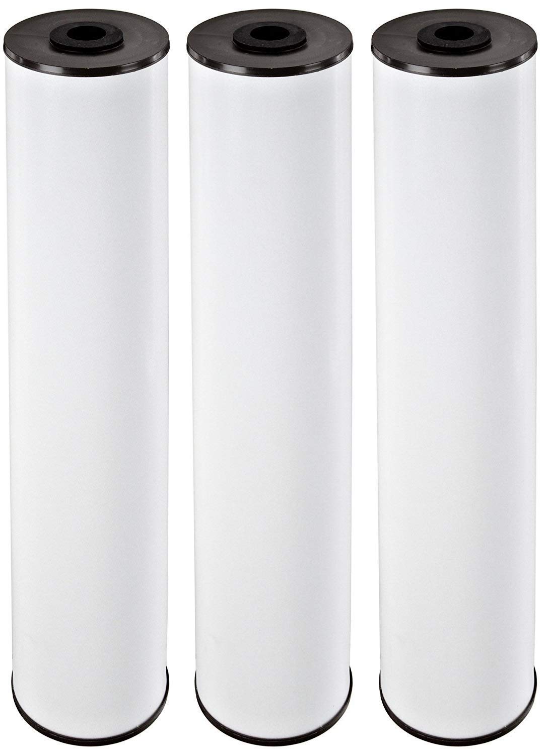 Pentek RFFE20-BB Iron Reduction Water Filter Cartridge (3 Pack) - Big Blue Compatible Radial Flow Filter - Removes Iron, Improves Water Taste & Protects Plumbing | Whole House Water Filtration System for Cleaner Drinking, Cooking & Appliance Protection