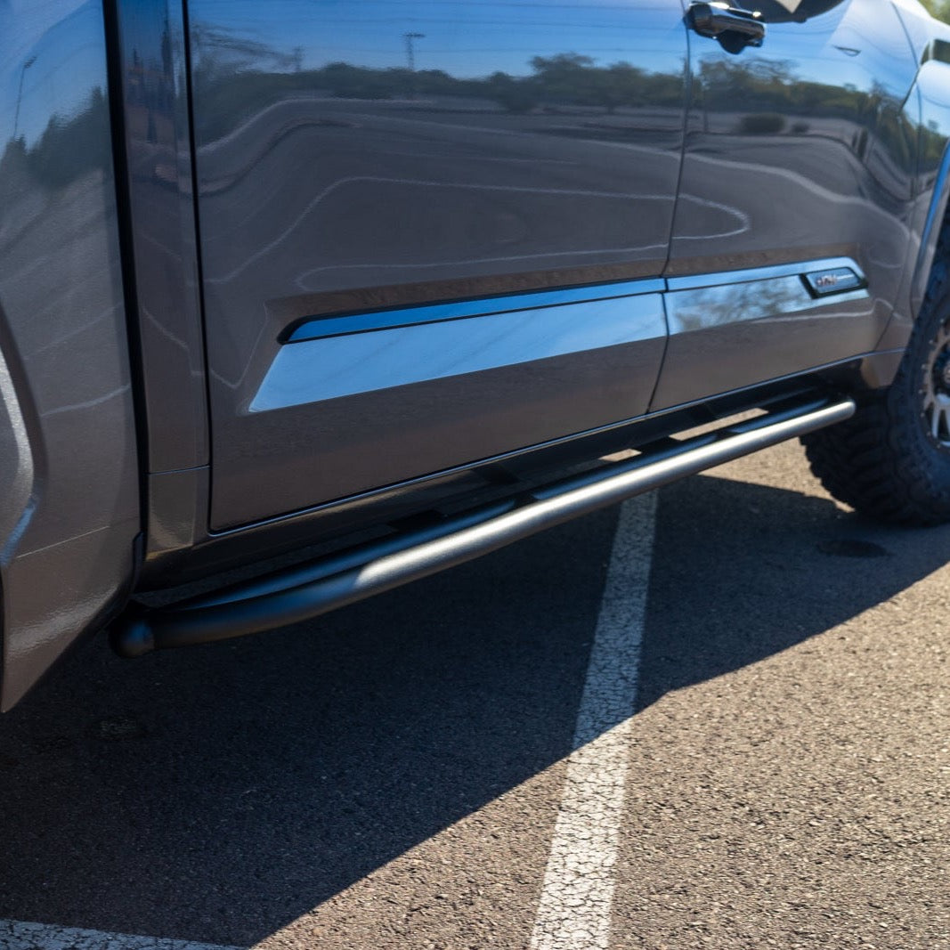 2022-2024 Toyota Tundra SDHQ Built Rock Sliders - Heavy Duty Off-Road Side Steps for Adventure & Truck Protection (Perfect for Rock Crawling & Overlanding)