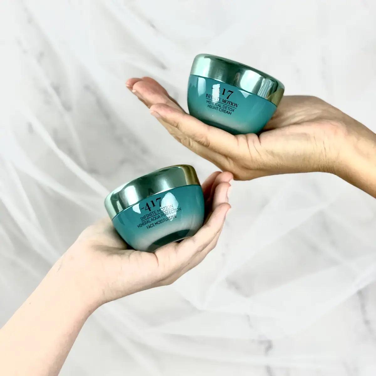 Minus 417 Dead Sea Skincare Set - Day & Night Beauty Routine for Hydration & Anti-Aging | Perfect for Dry Skin & Daily Skincare Regimen