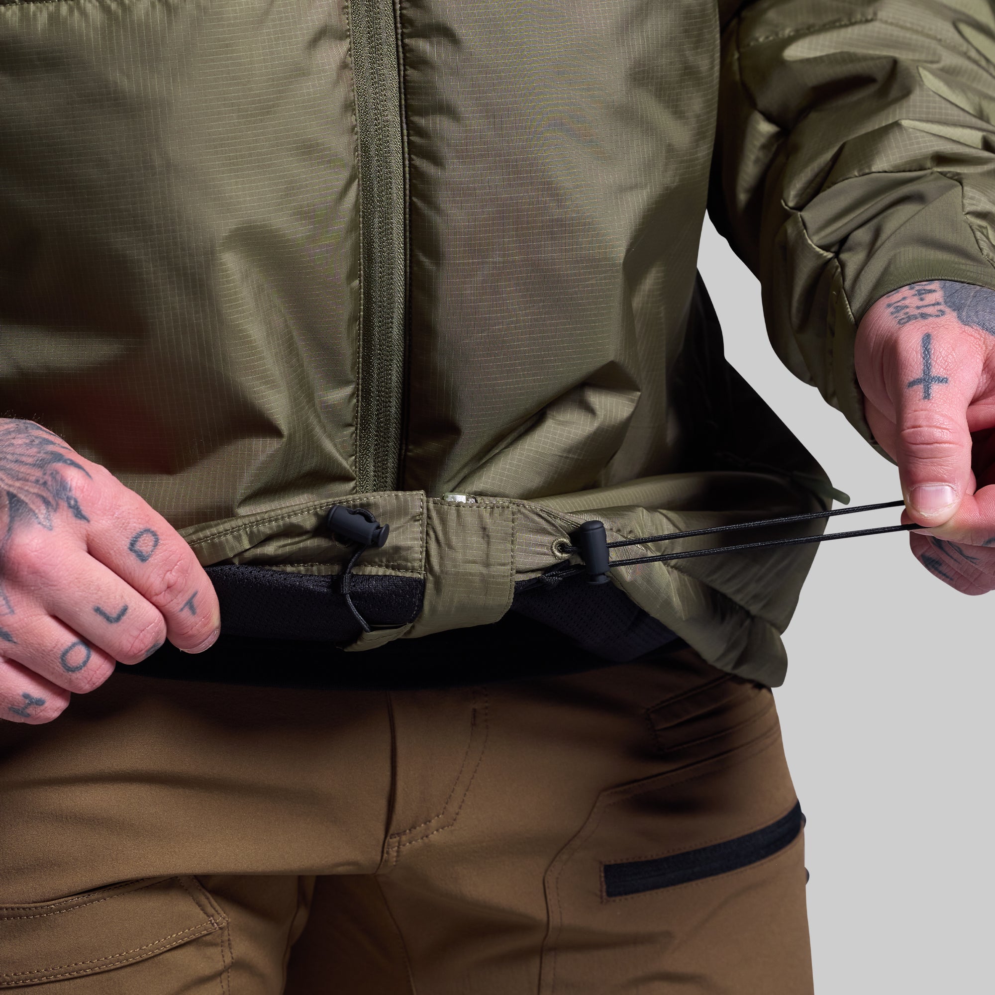 Men's Lightweight Tundra Jacket 2.0 - Waterproof Windproof Outdoor Jacket for Hiking & Camping (OD Green) - Perfect for Cold Weather Adventures & Daily Wear