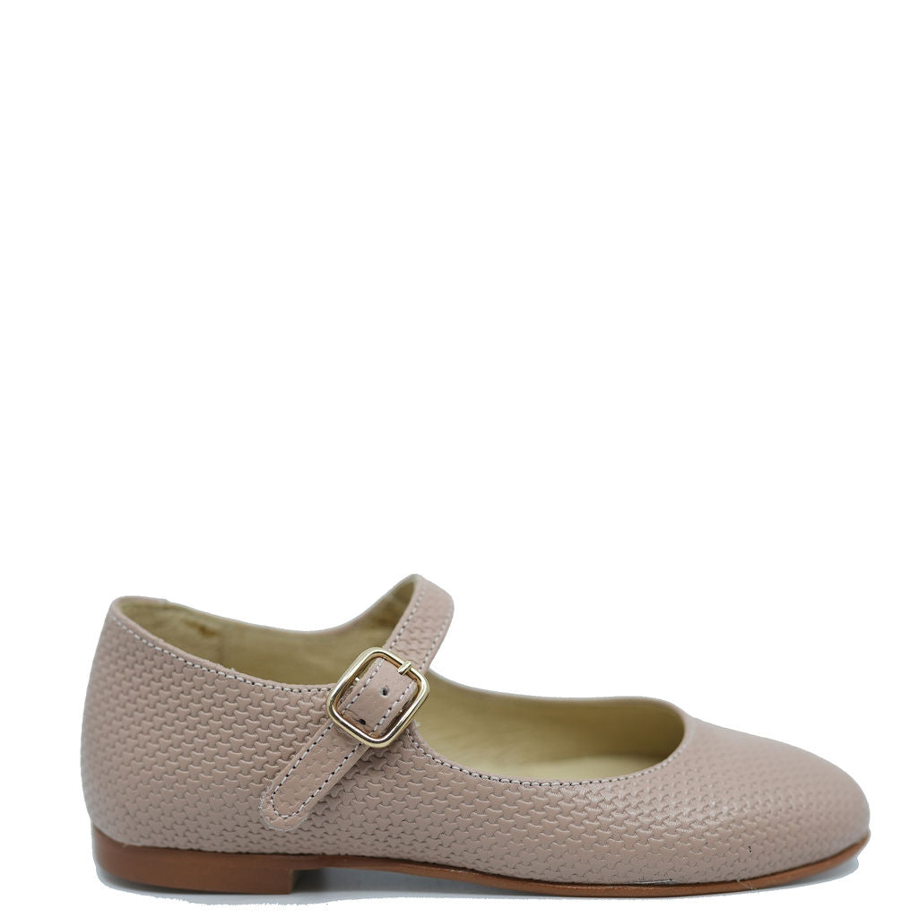 Blublonc Textured Skin Buckle Mary Jane Shoes for Women - Comfortable & Stylish Flats for Work, Office, and Casual Wear