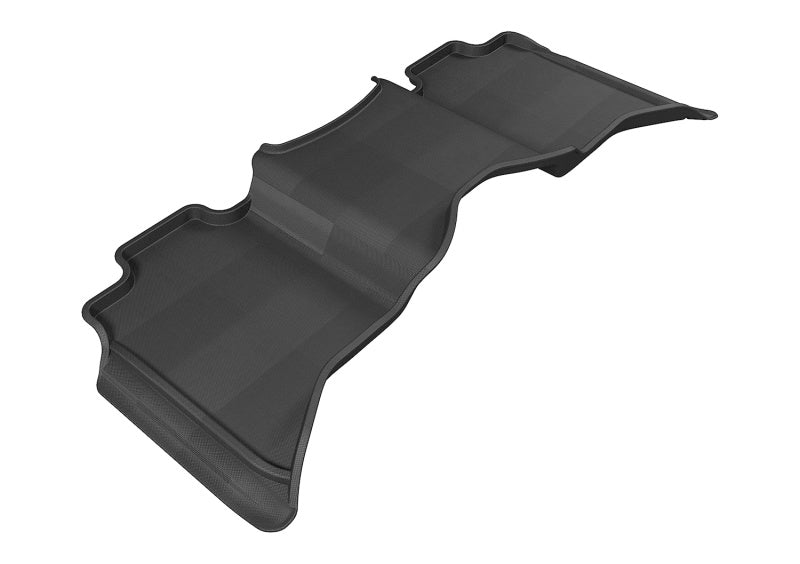 3D MAXpider Kagu 2nd Row Custom Fit Floor Mats for 2009-2020 Dodge Ram 1500/2500/3500 Crew Cab - Black | All-Weather Protection & Premium Car Interior Accessories for Trucks & SUVs