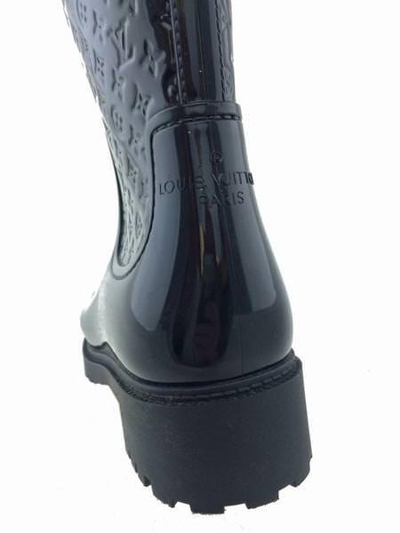 Louis Vuitton Monogram Rubber Rain Boots Women's Size 6.5/37 - Waterproof Fashion Booties for Women, Perfect for Rainy Days, Outdoor Adventures & Stylish Streetwear