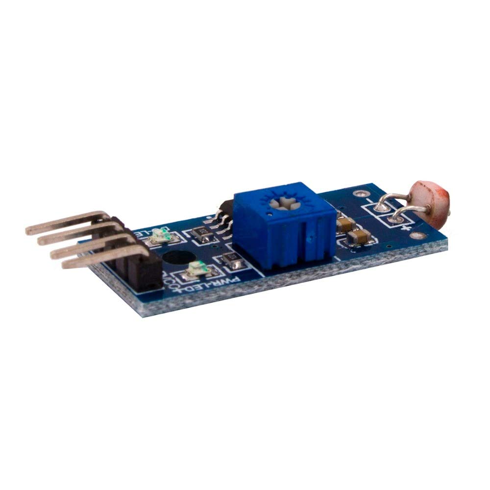 20pcs Optical Sensitive Resistance Sensor Module Photosensitive Sensor for 4 Pin - Perfect for Arduino, Raspberry Pi & DIY Electronics Projects (Light Detection, Automation Control)