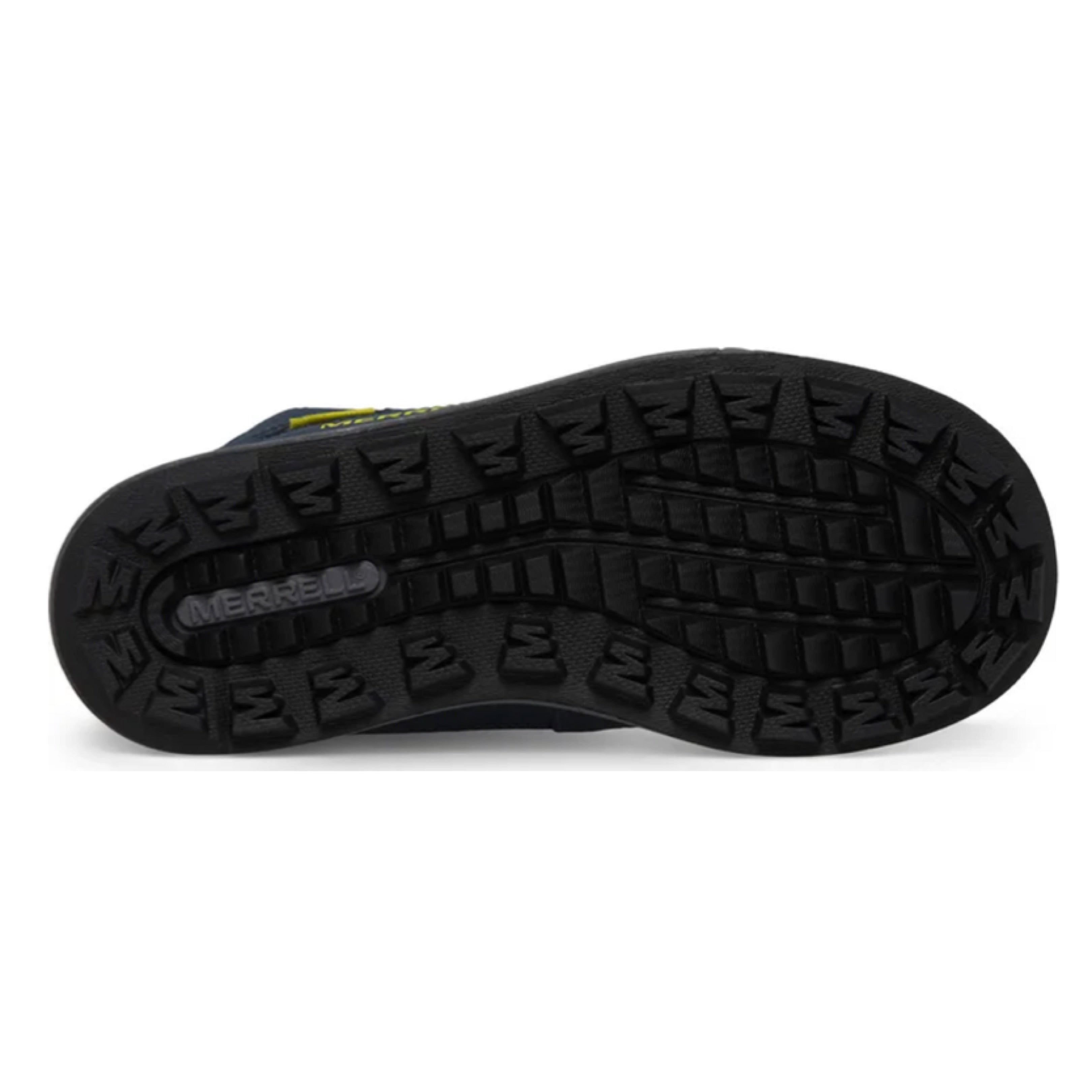 Merrell Snow Bank 4.0 Waterproof Winter Boots for Kids & Youth - Navy/Lime - Warm & Comfortable Snow Shoes for Outdoor Play, Hiking & Cold Weather Activities