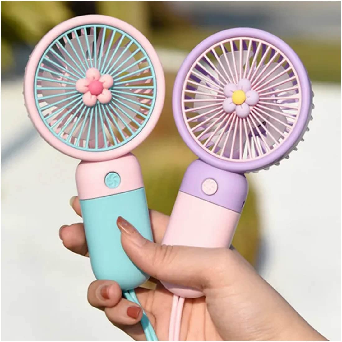 Gleevia USB Rechargeable Handheld Mini Lash Dryer Fan for Eyelash Extensions - Quick Drying Tool for Professional & Home Lash Styling, Perfect for Salons & DIY Beauty Care