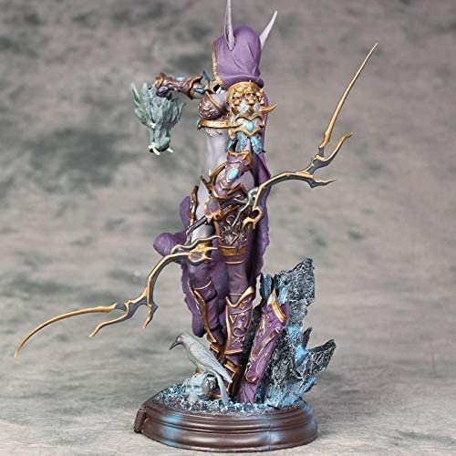 Undead Queen Statue - Gothic Fantasy Character Model for Home & Office Decor | Perfect for Halloween, Gaming Rooms & Collectors