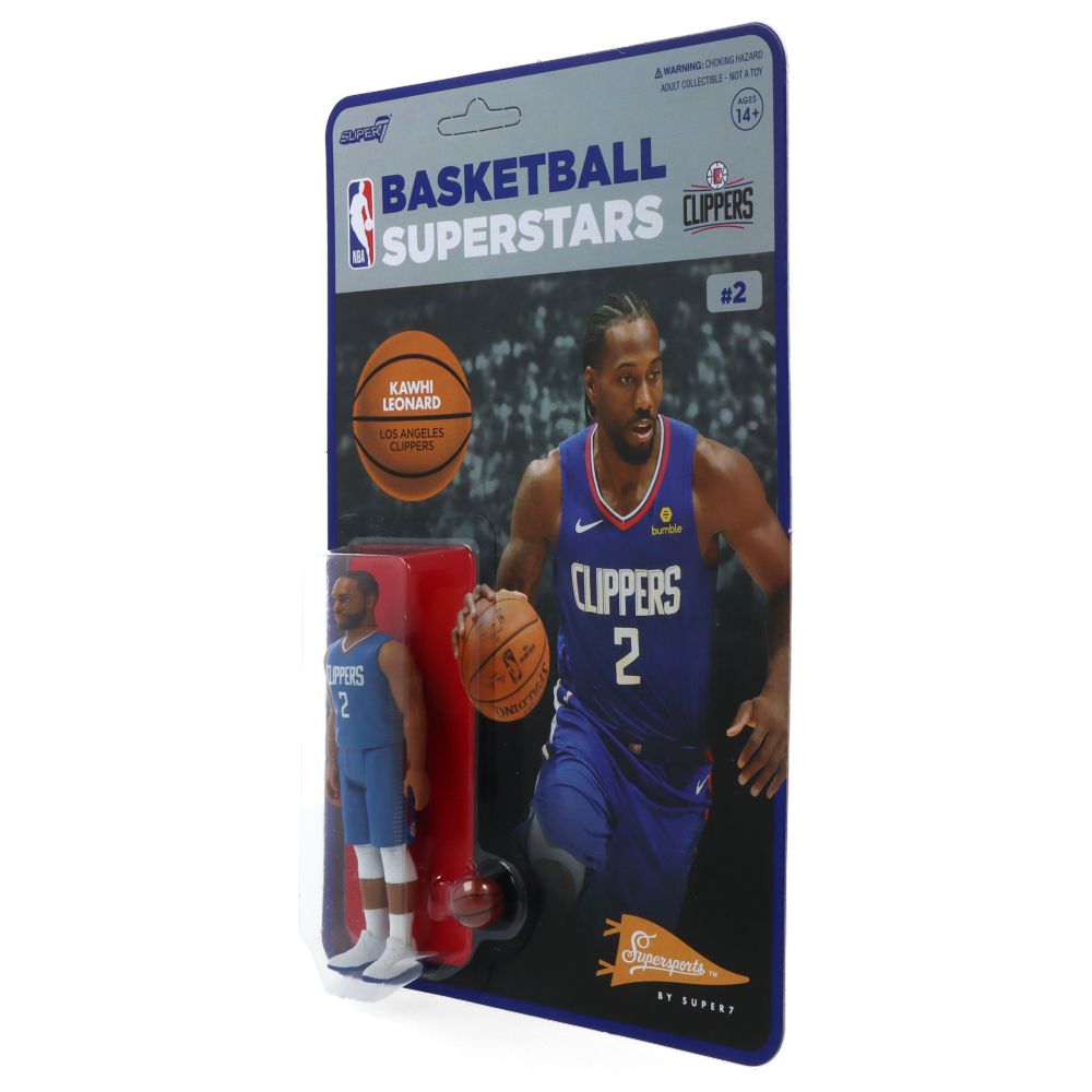 Kawhi Leonard LA Clippers NBA Action Figure - Collectible Basketball Player Toy for Fans & Gift - Perfect for Display, Play, and Sports Memorabilia Collection