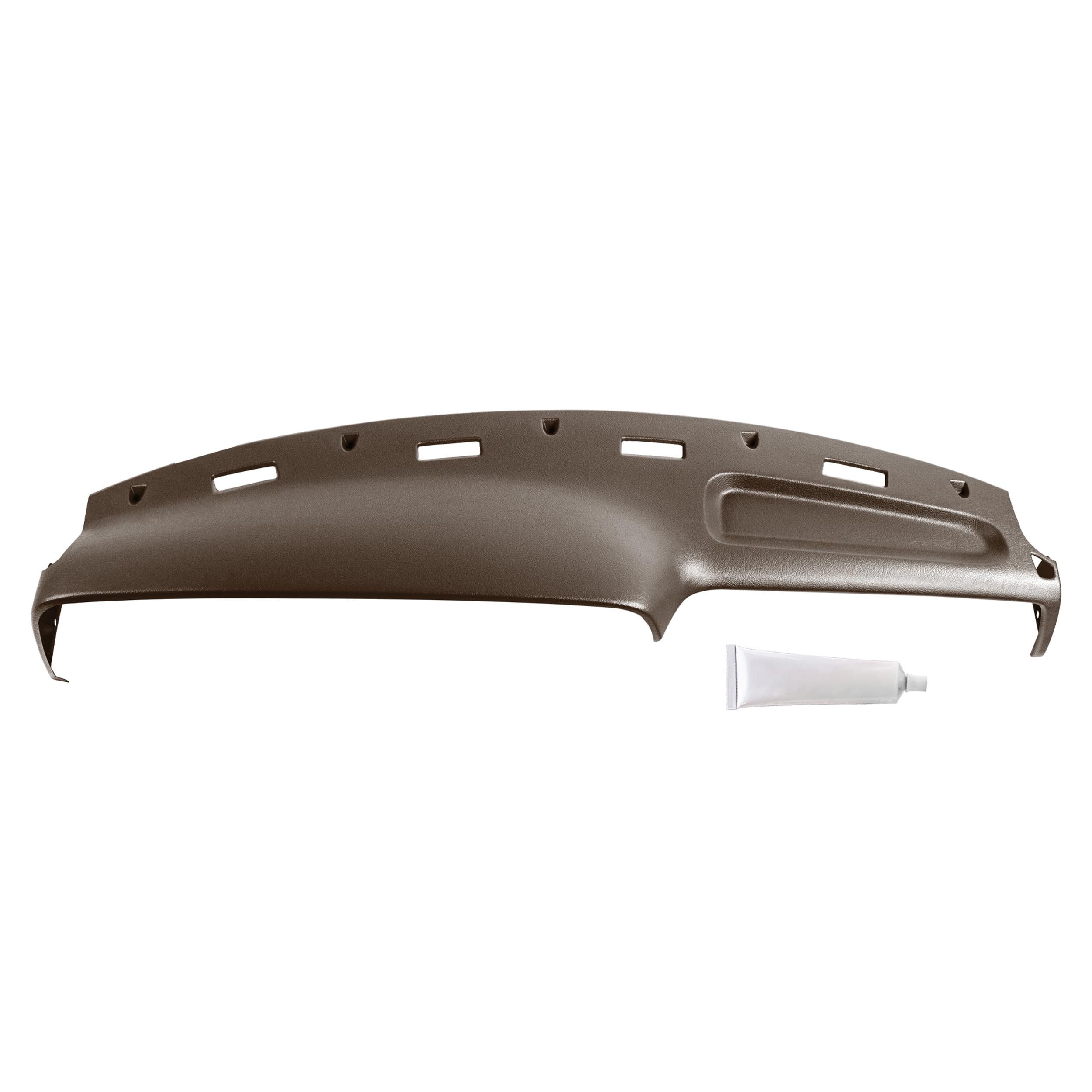 Premium DashSkin Molded Dash Cover for 94-97 Dodge Ram 1500/2500/3500 - Saddle Dark Brown | UV Protection & Anti-Crack | Made in USA | Perfect for Interior Protection & Heat Resistance