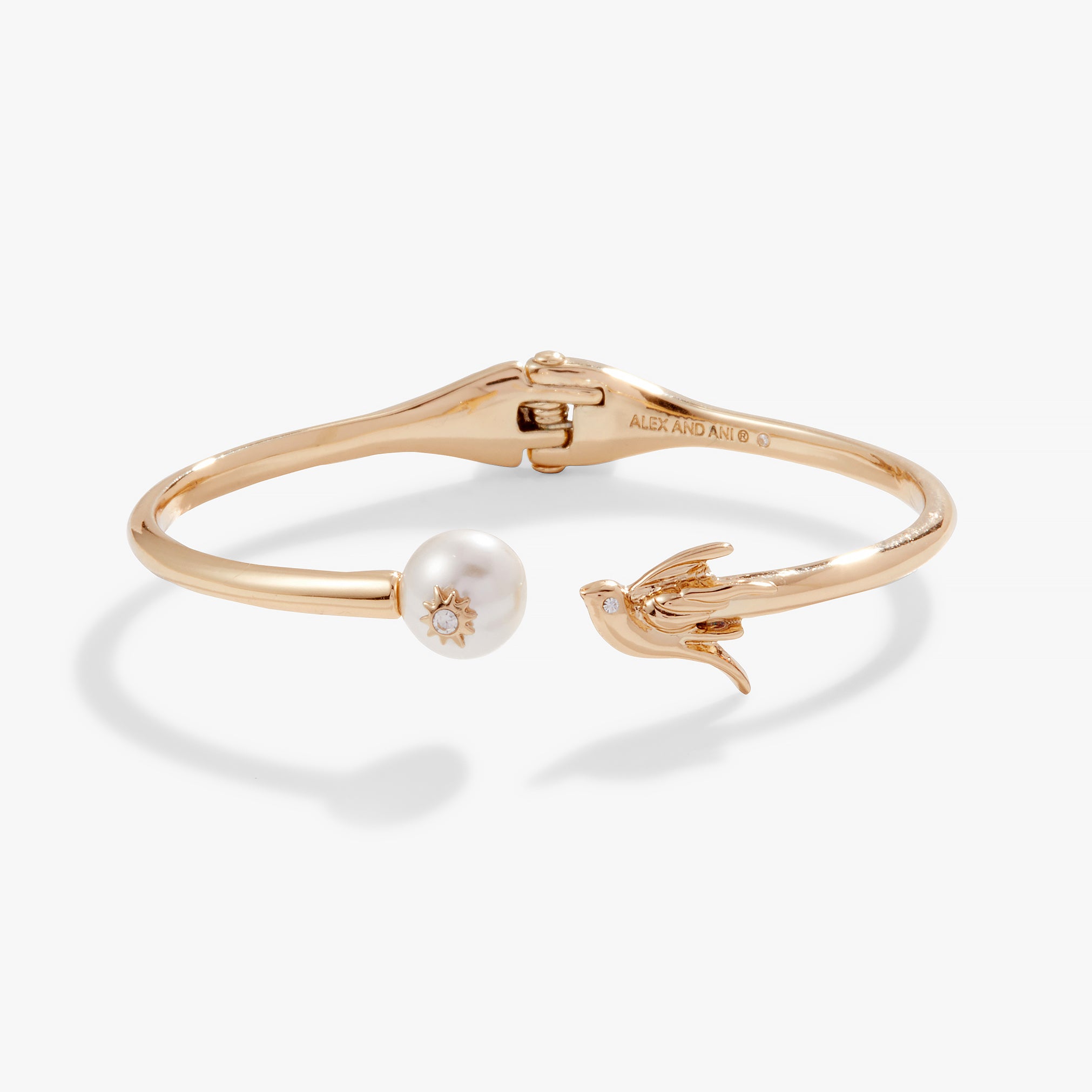 Elegant Bird & Pearl Cuff Bracelet for Women - Vintage Inspired Jewelry for Parties, Weddings & Special Occasions