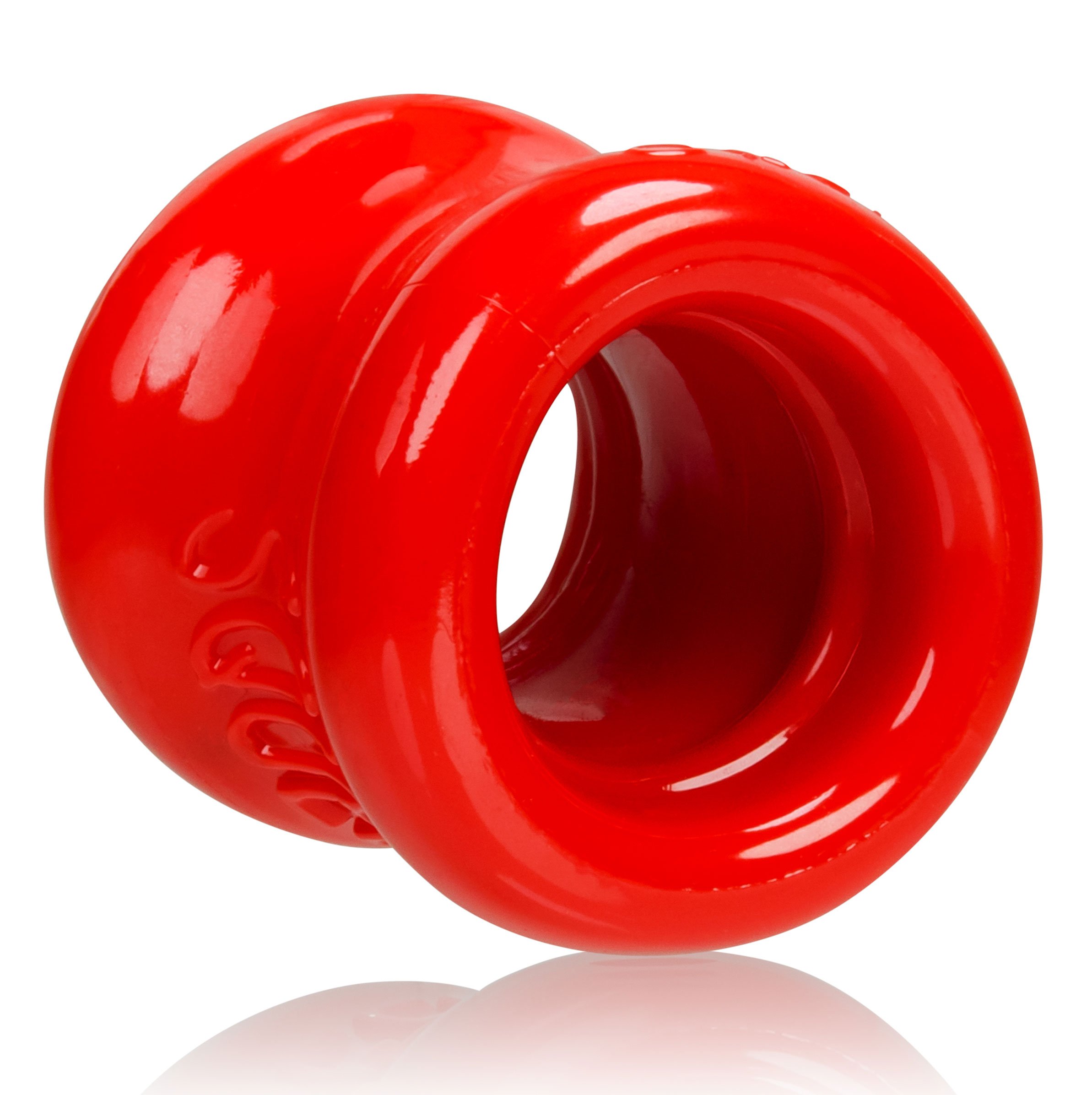 OxBalls Squeeze Ball Stretcher - Adjustable Comfortable Silicone Testicle Weight for Men | Enhance Intimacy & Strength Training | Perfect for BDSM, Fitness & Sensual Play