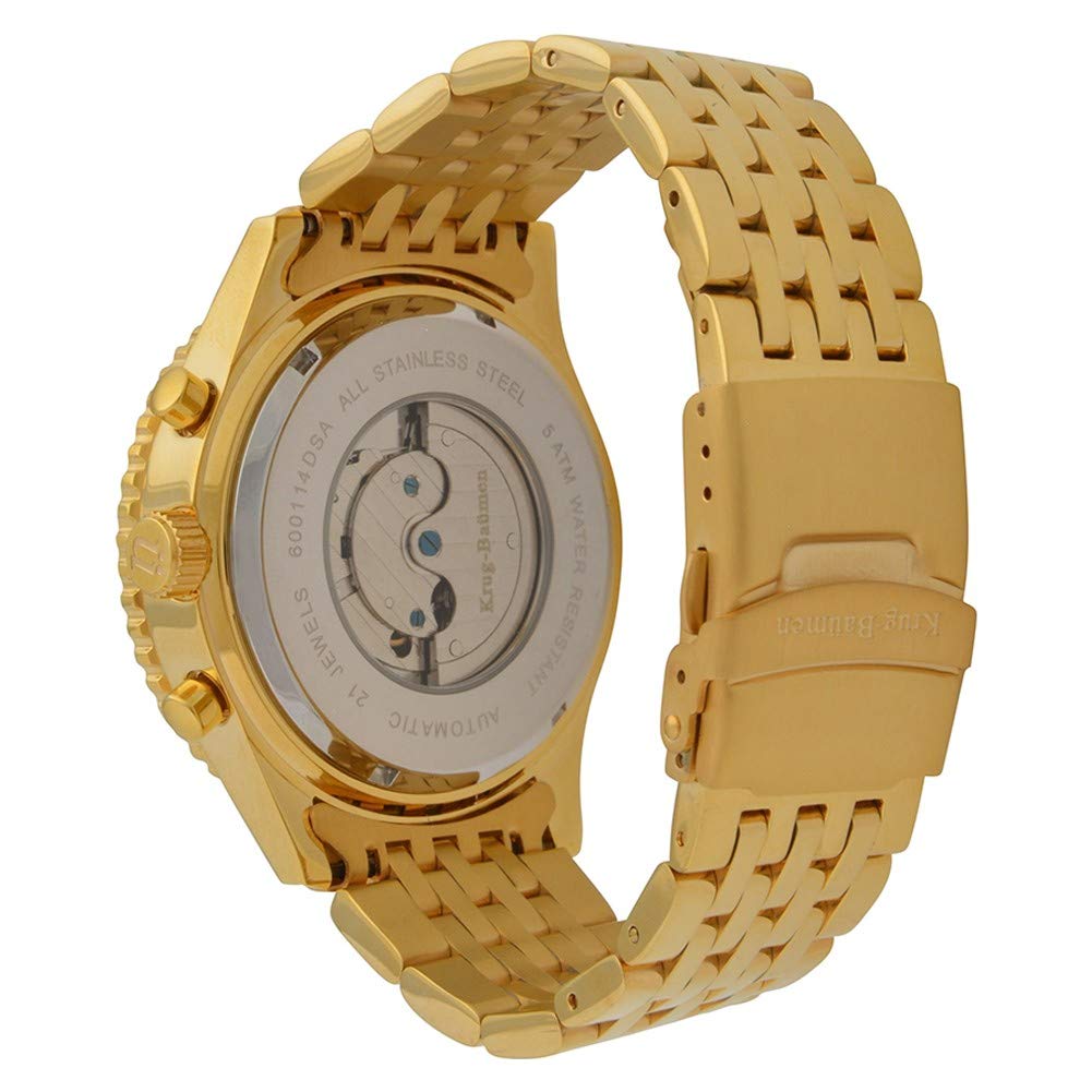 Men's Luxury Diamond Automatic Watch for Air Travel - Waterproof & Stylish for Business, Formal & Casual Wear
