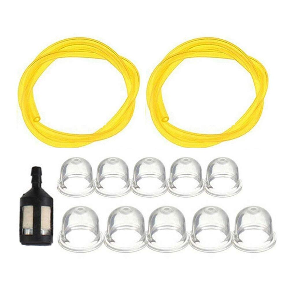 5-Pack Small & Large Primer Bulbs Replacement for Victa, Echo, Homelite, Stihl, Talon, Ryobi, Honda - Compatible with Lawn Mowers, Trimmers & Power Tools - Easy Installation & Durable Design