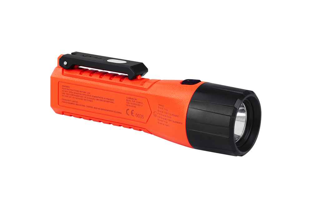 Fenix WF11E Intrinsically Safe Flashlight - Explosion Proof LED Work Light for Hazardous Areas | Perfect for Oil Rig, Mining, Chemical Plant & Emergency Use
