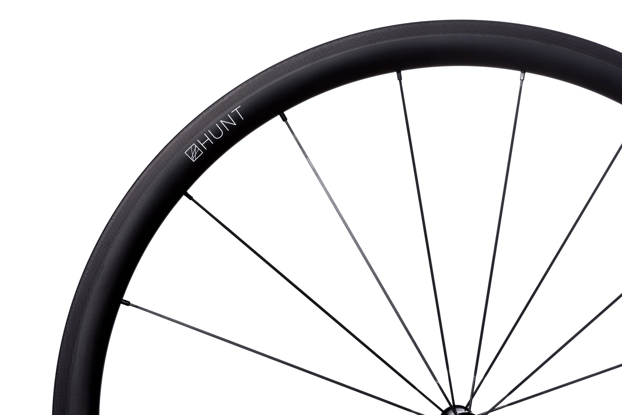 HUNT 36 Carbon Wide Aero Wheelset - Lightweight Carbon Road Bike Wheels for Speed & Performance | Perfect for Racing, Triathlon & Road Cycling