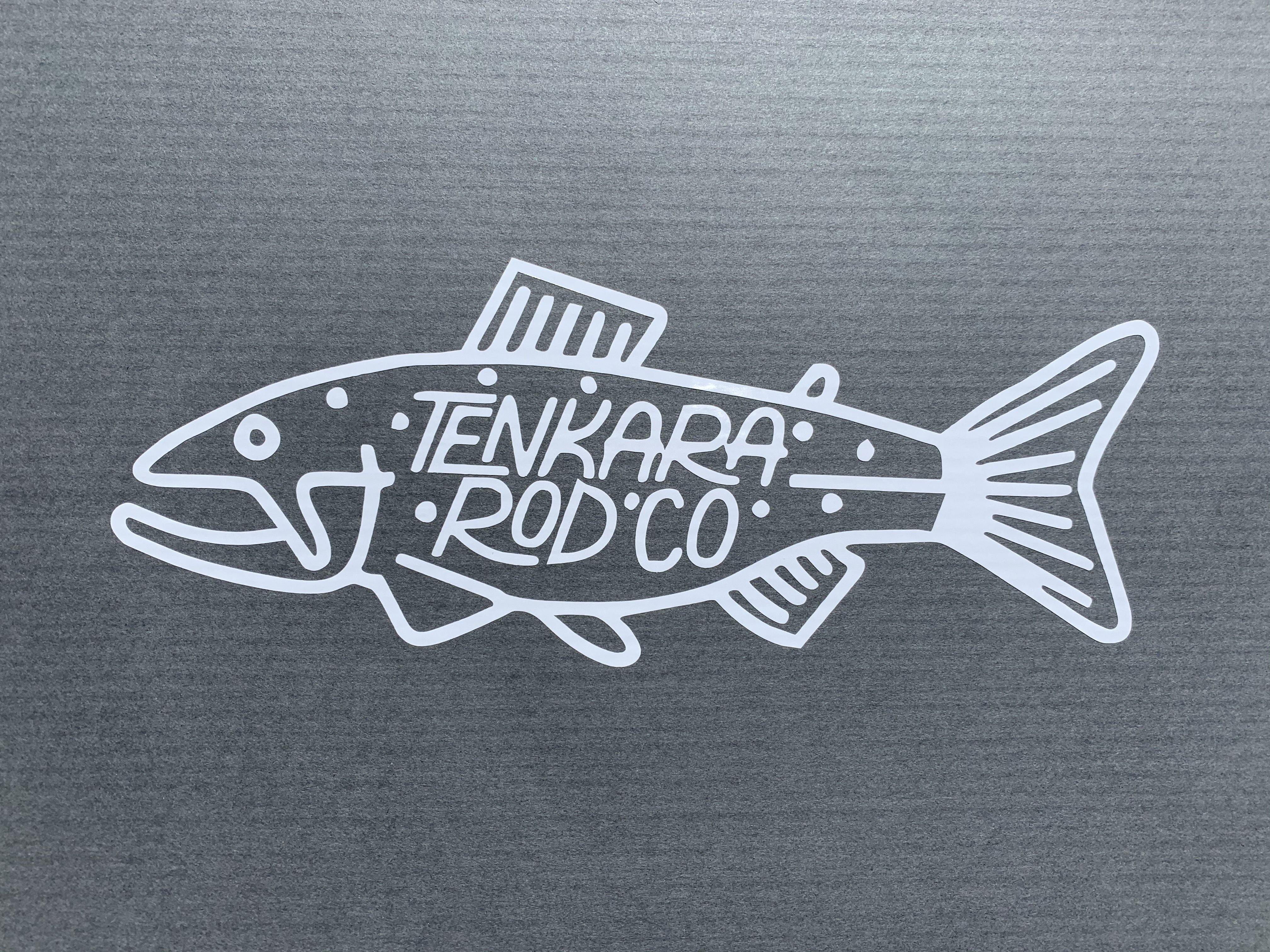 Premium Tenkara Fishing Rod Stickers - Durable Vinyl Decals for Fly Fishing Gear, Coolers & Outdoor Equipment - Perfect for Anglers & Fishing Enthusiasts