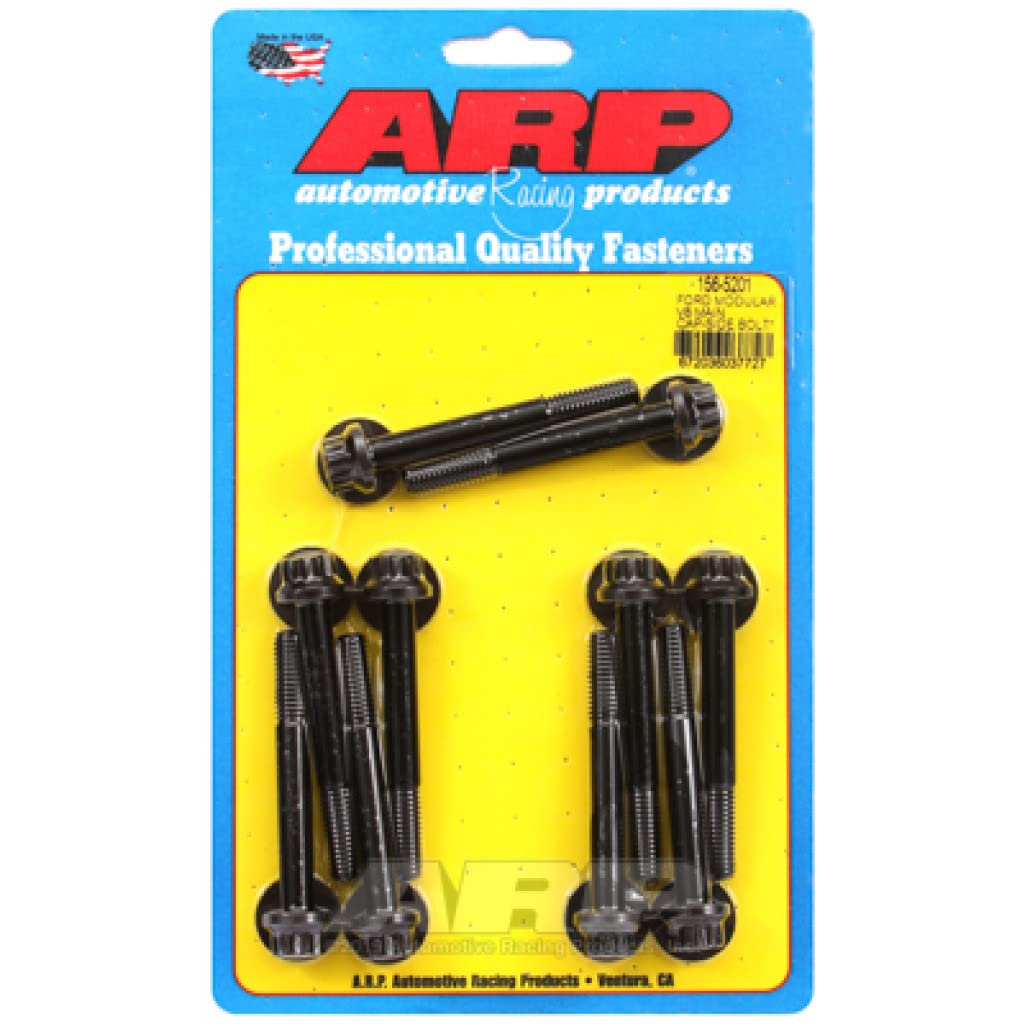 ARP For Ford V8 Main Bolt Kit - M8 Main Cap-Side Bolt for Early Cast Iron Block | Engine Rebuild & Performance Upgrade | Perfect for Classic Ford Restoration & High-Performance Builds