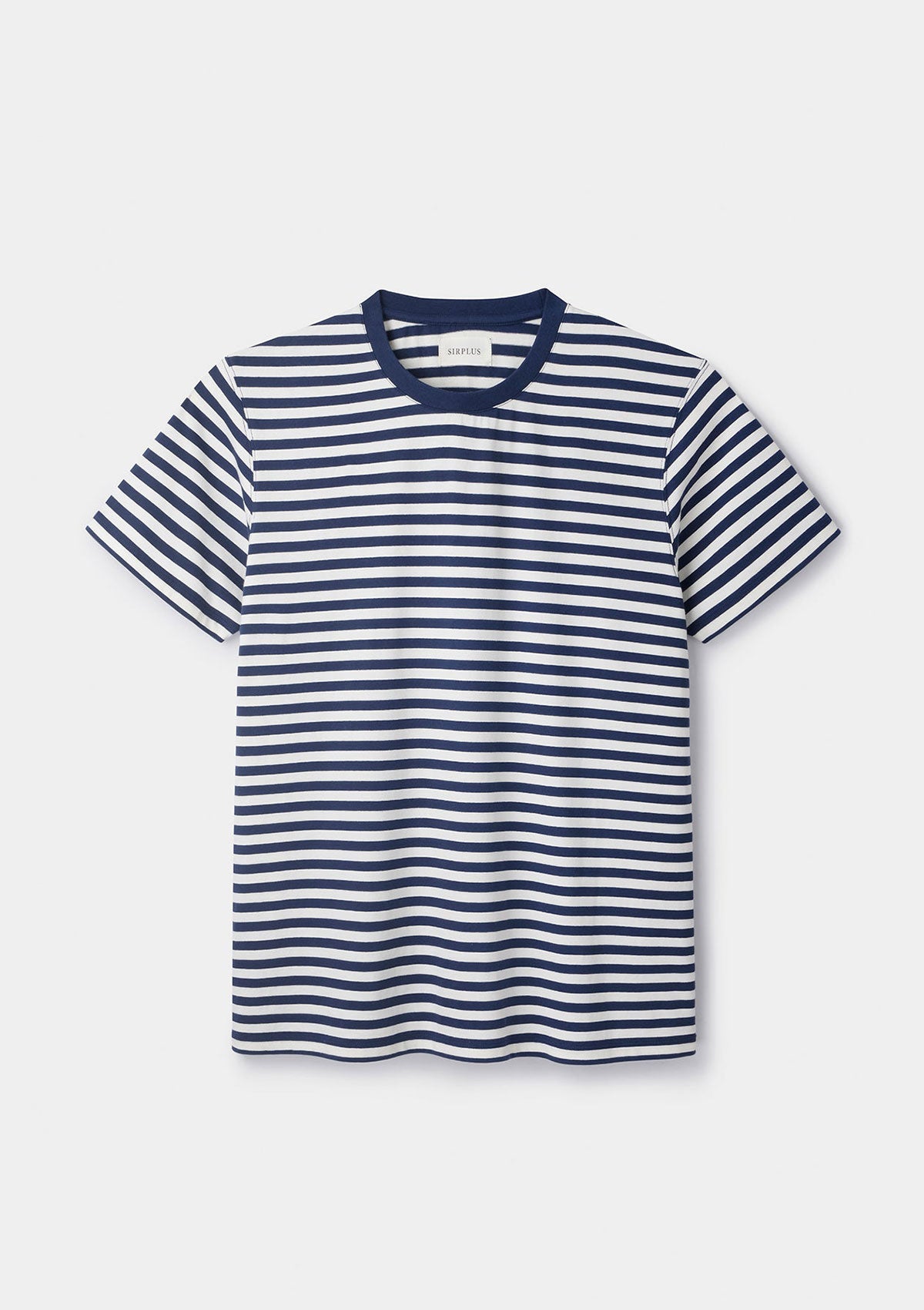 Premium Navy Stripe Organic Cotton T-Shirt for Men & Women | Soft, Breathable & Eco-Friendly | Casual Wear, Workout & Everyday Comfort