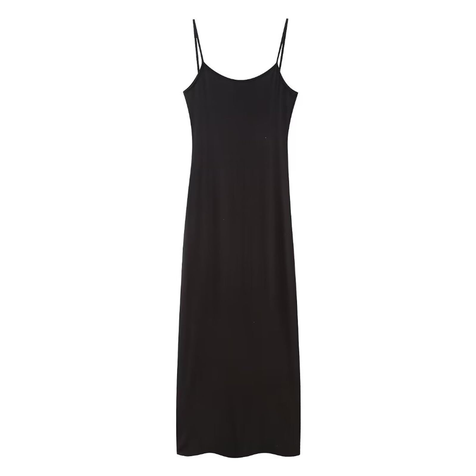 Women's Wavy Edge V-Neck Sleeveless Hollow Out Beach Dress - White Summer Vacation Party Wear for Poolside, Cocktail Events & Tropical Getaways