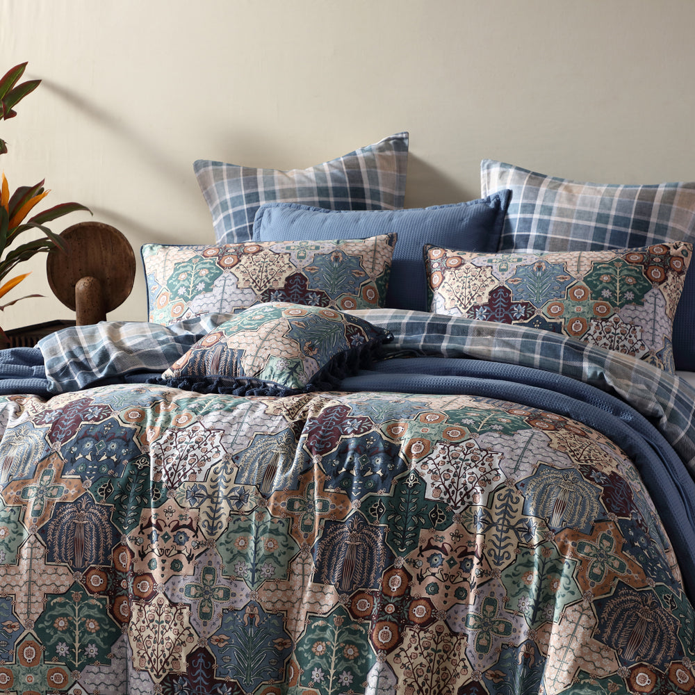Premium Ferdinand Quilt Cover Set - King Size Bedding, Soft & Breathable Cotton - Perfect for Master Bedroom, Guest Room & Luxury Hotels